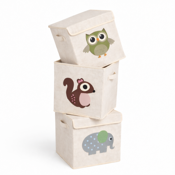 Storage Box - Linen Beige