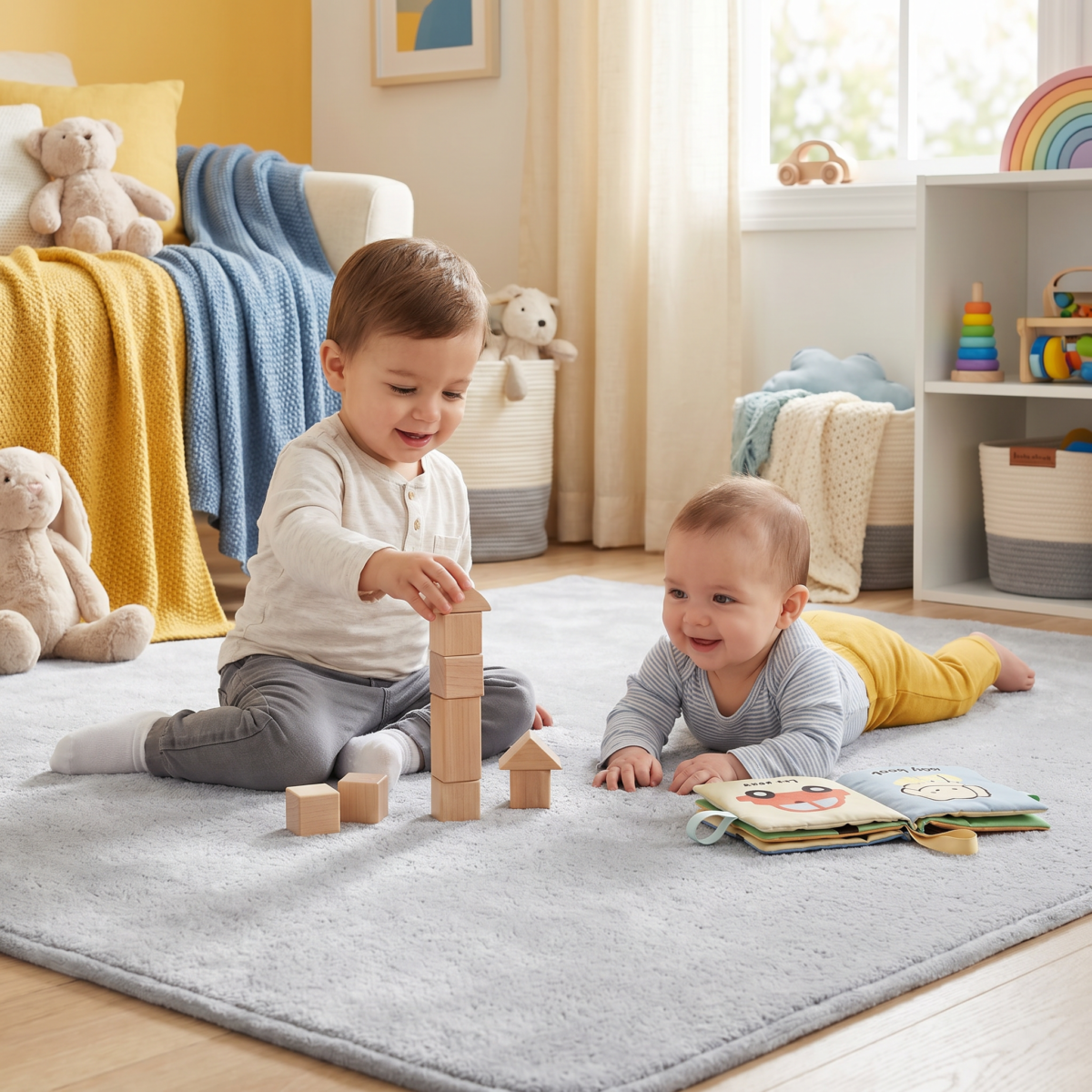 Comfy Play Mat - Grey - Image 3