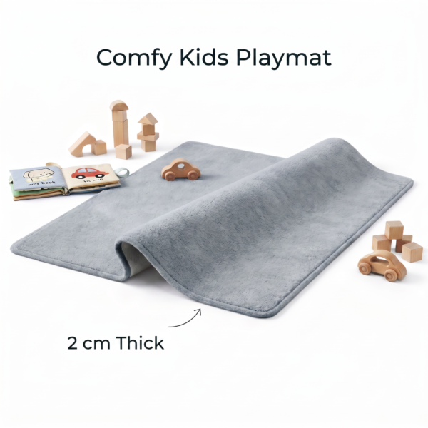 Comfy Play Mat - Grey