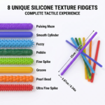 Sensory Stick Toys - 8pcs - Image 3