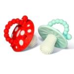 Baby Mushroom Teether -2PCS